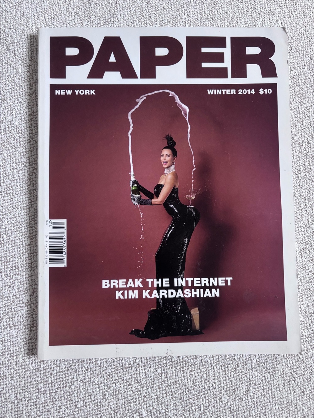 Kim Kardashian Paper Magazine